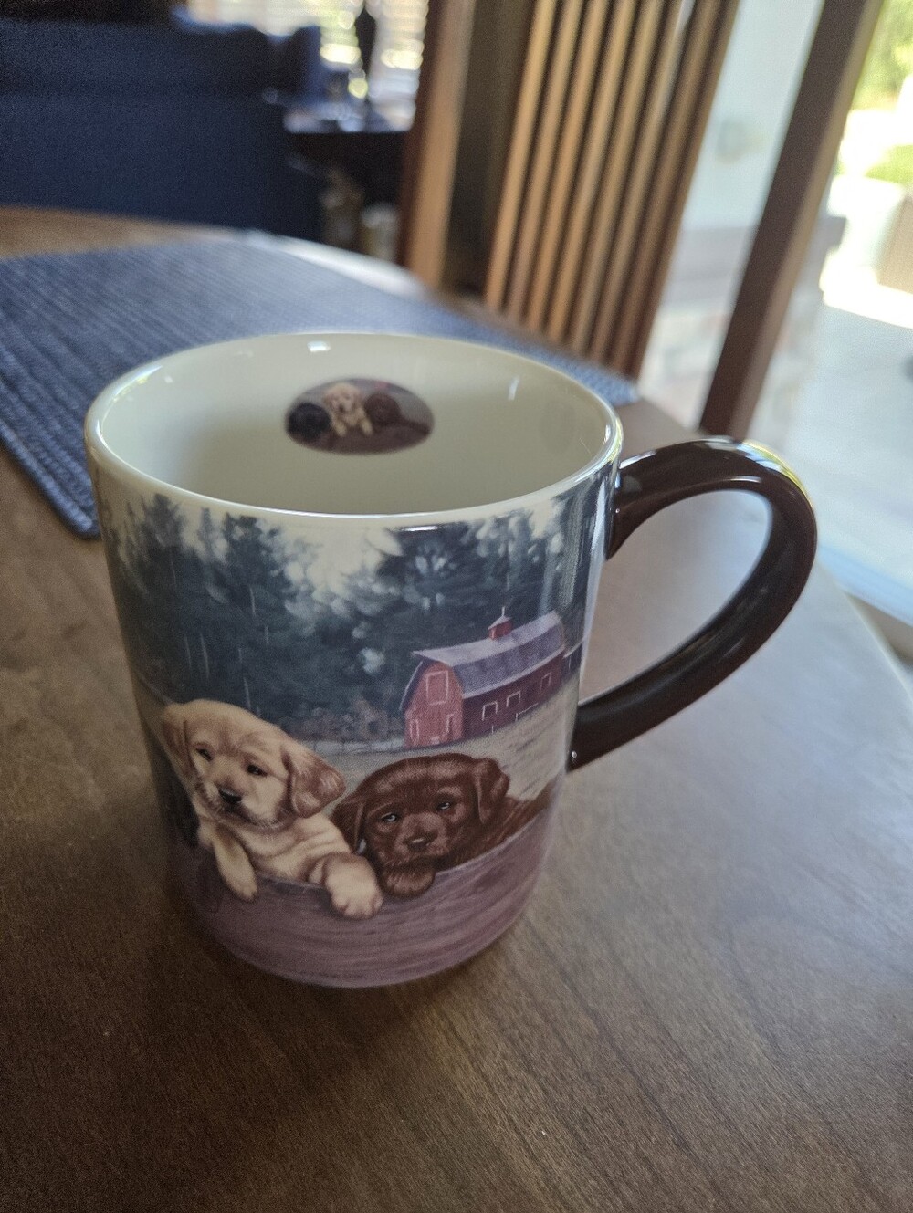 Lang "On The Fence" 14oz Ceramic Mug